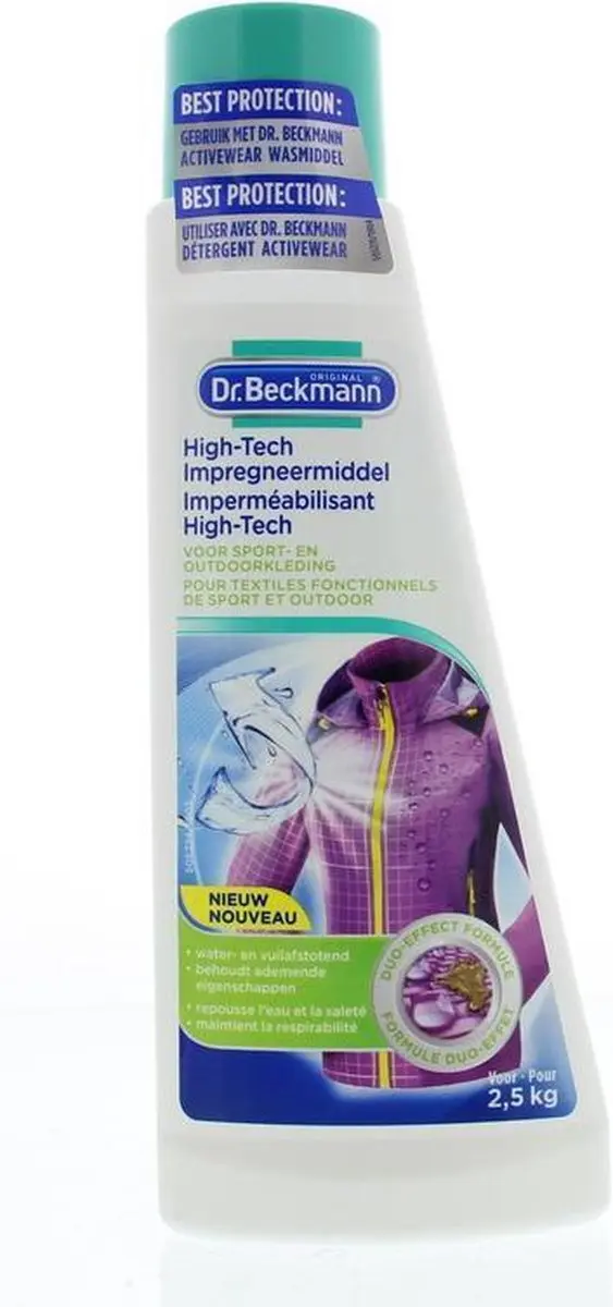 Dr. Beckmann High Tech Impregneermiddel 2500ml - Sportkleding