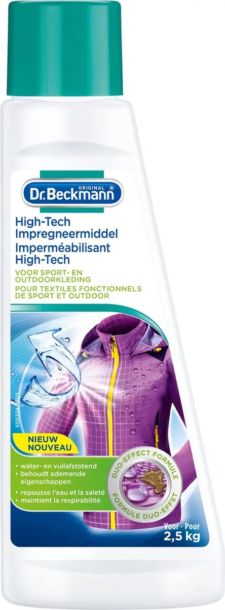 Dr. Beckmann High Tech Impregneermiddel 2500ml - Sportkleding