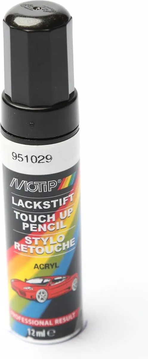Motip 951029 Auto Lakstift Grijs Metallic 12ml