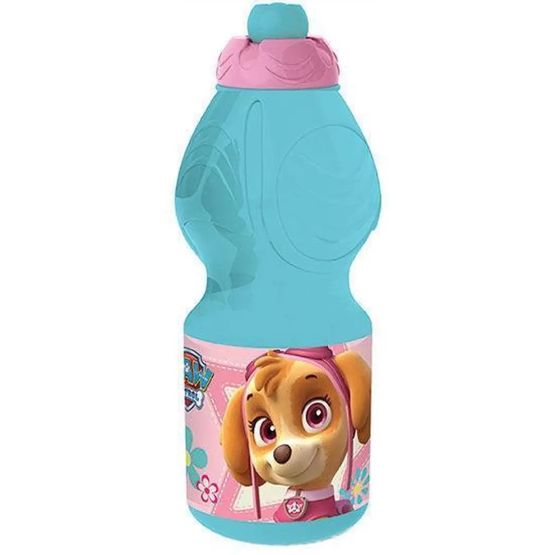 PAW Patrol Waterfles 400ml - Blauw/Roze