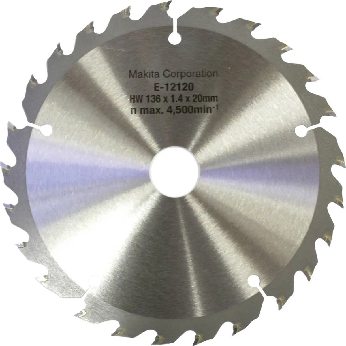Makita E-12120 Cirkelzaagblad Hout 136mm 25T