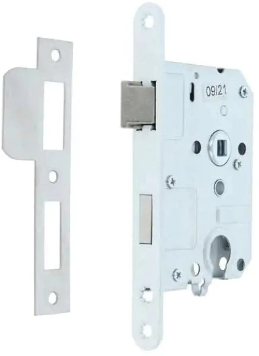 Dulimex Dag & nachtslot Eurocilinder PC55 - Wit