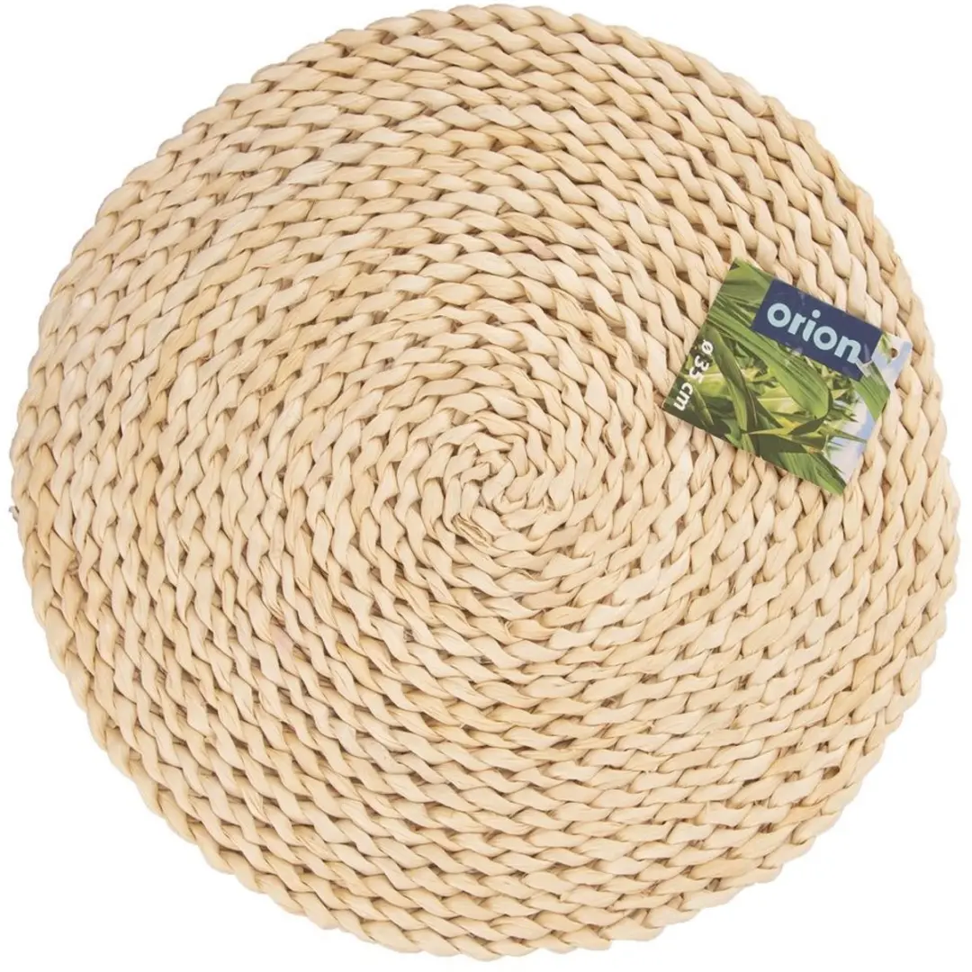 Orion Natuurlijke Tafelonderlegger Ovaal 35cm - Neutraal