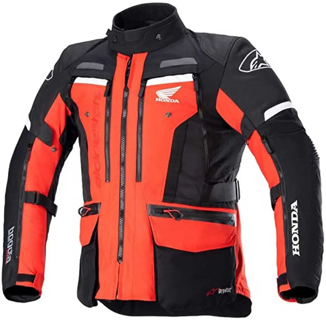Alpinestars Honda Bogota Pro Drystar Jas - Helderrood/Zwart