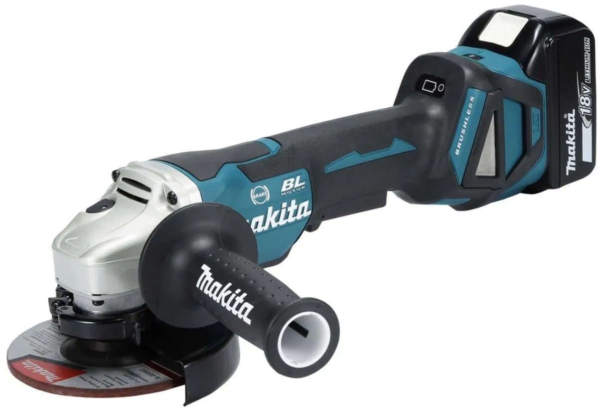 Makita DGA517RTJ Accu-haakse slijpmachine 125mm