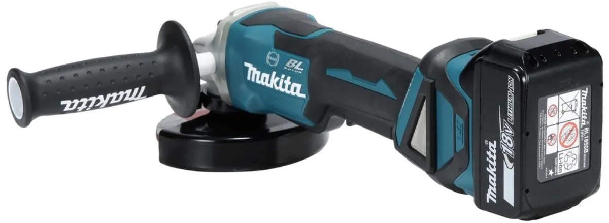 Makita DGA517RTJ Accu-haakse slijpmachine 125mm - 2x Accu