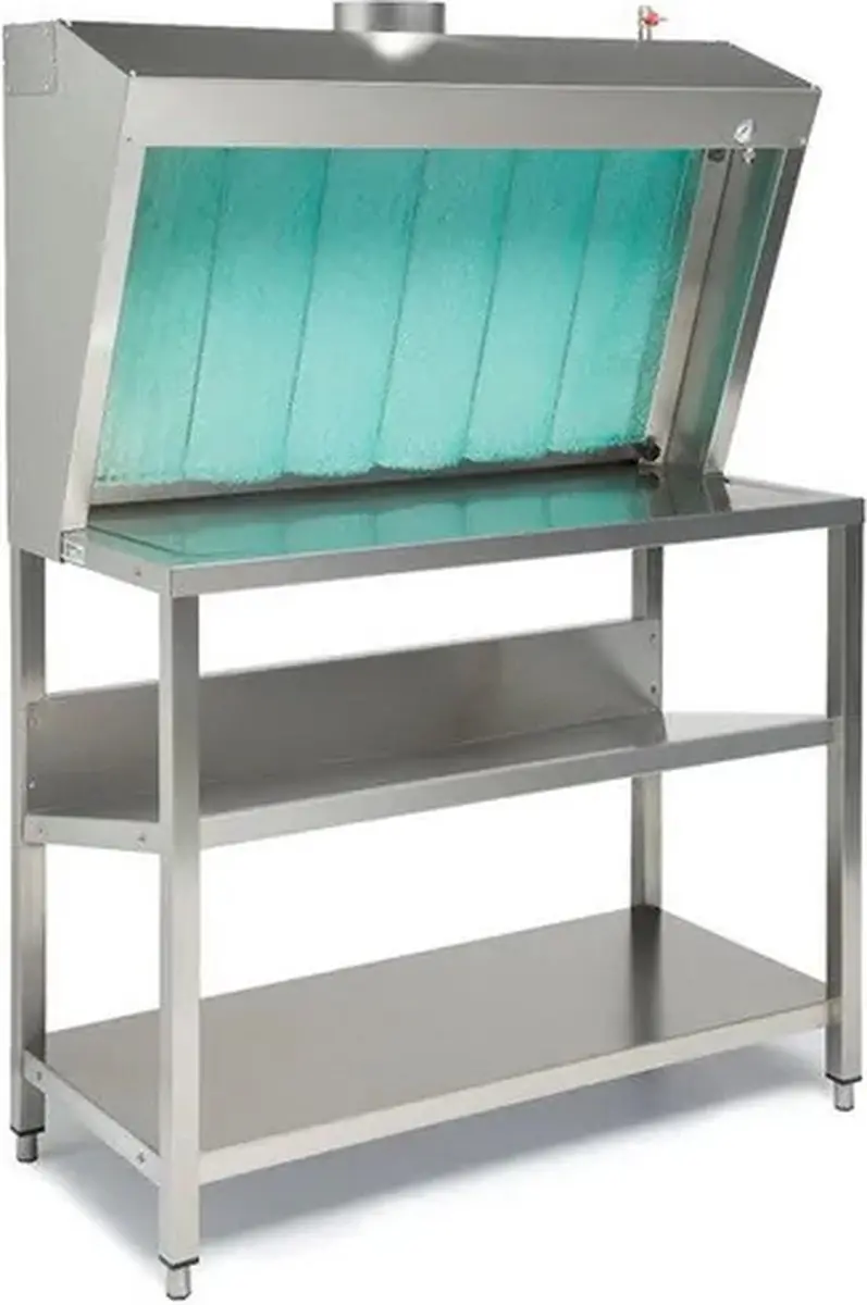 Hamach Tafel Spuitwand & Afzuigwand 1200mm - Meerkleurig