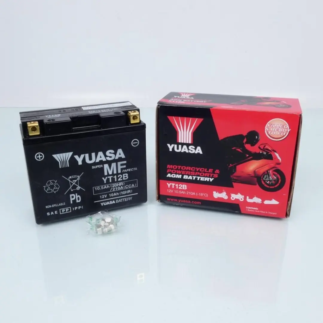 Yuasa YT12B Motoraccu 12V 10.5Ah - Yamaha XJ6