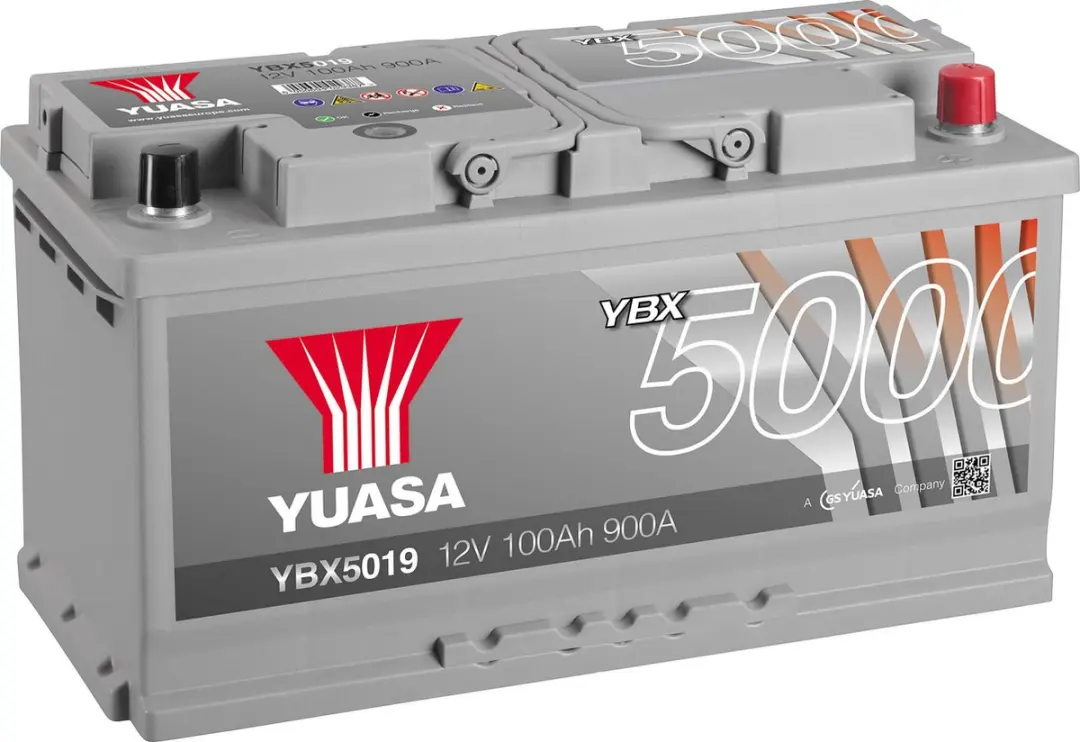 Yuasa YBX5019 Autoaccu 12V