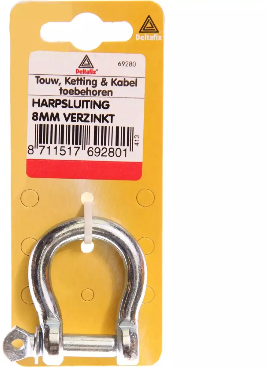 Deltafix Harpsluiting 8mm