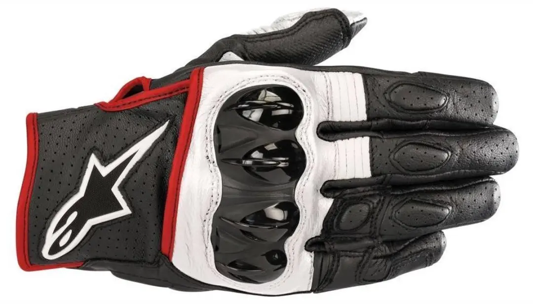 Alpinestars Celer V2 Handschoen - Zwart/Rood Fluorescerend - afbeelding 6 van 6