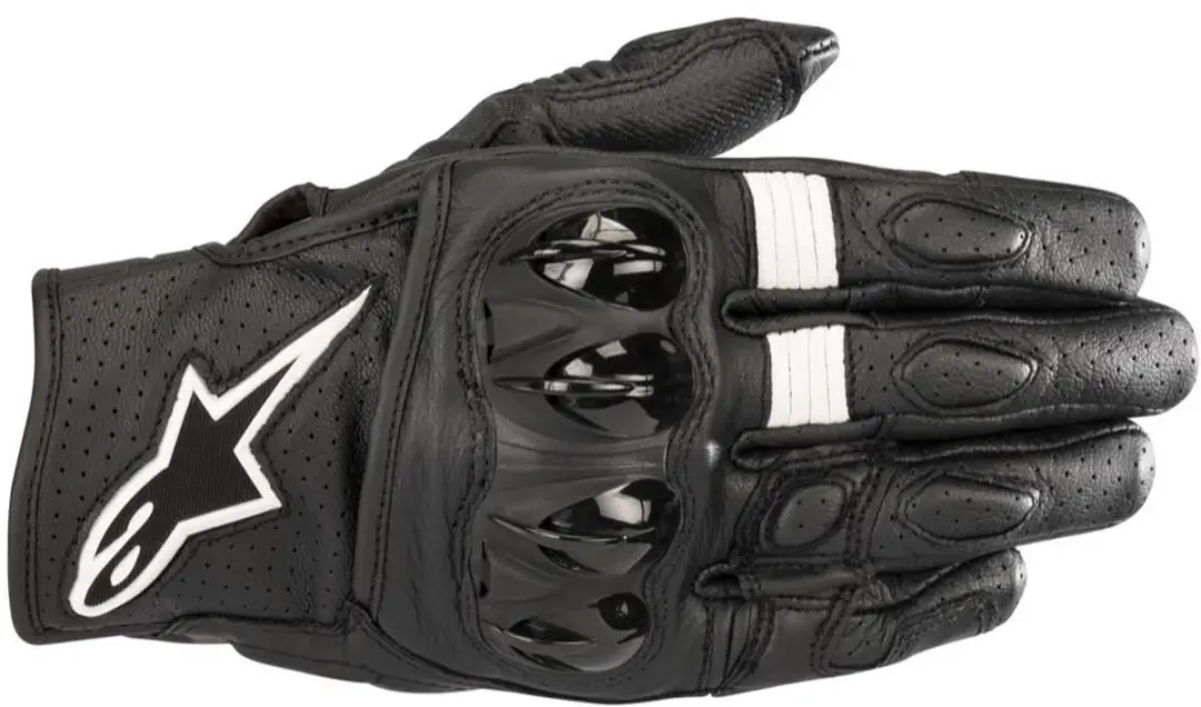 Alpinestars Celer V2 Handschoen - Zwart/Rood Fluorescerend