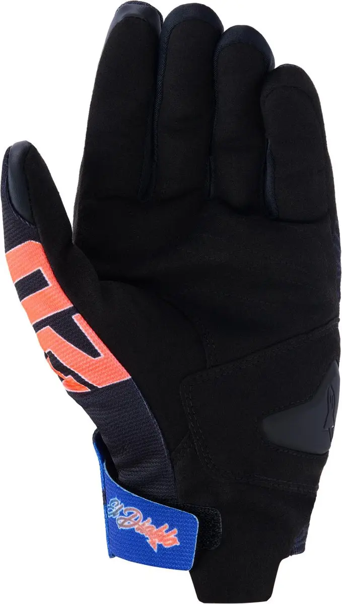 Alpinestars FQ20 Reef V2 Monster Motorhandschoenen - Blauw/Rood/Zwart