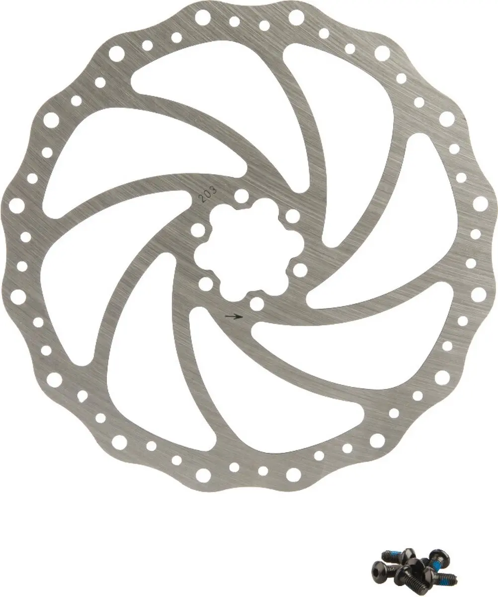 Zoom Remschijf B-type ø203mm - Zilver