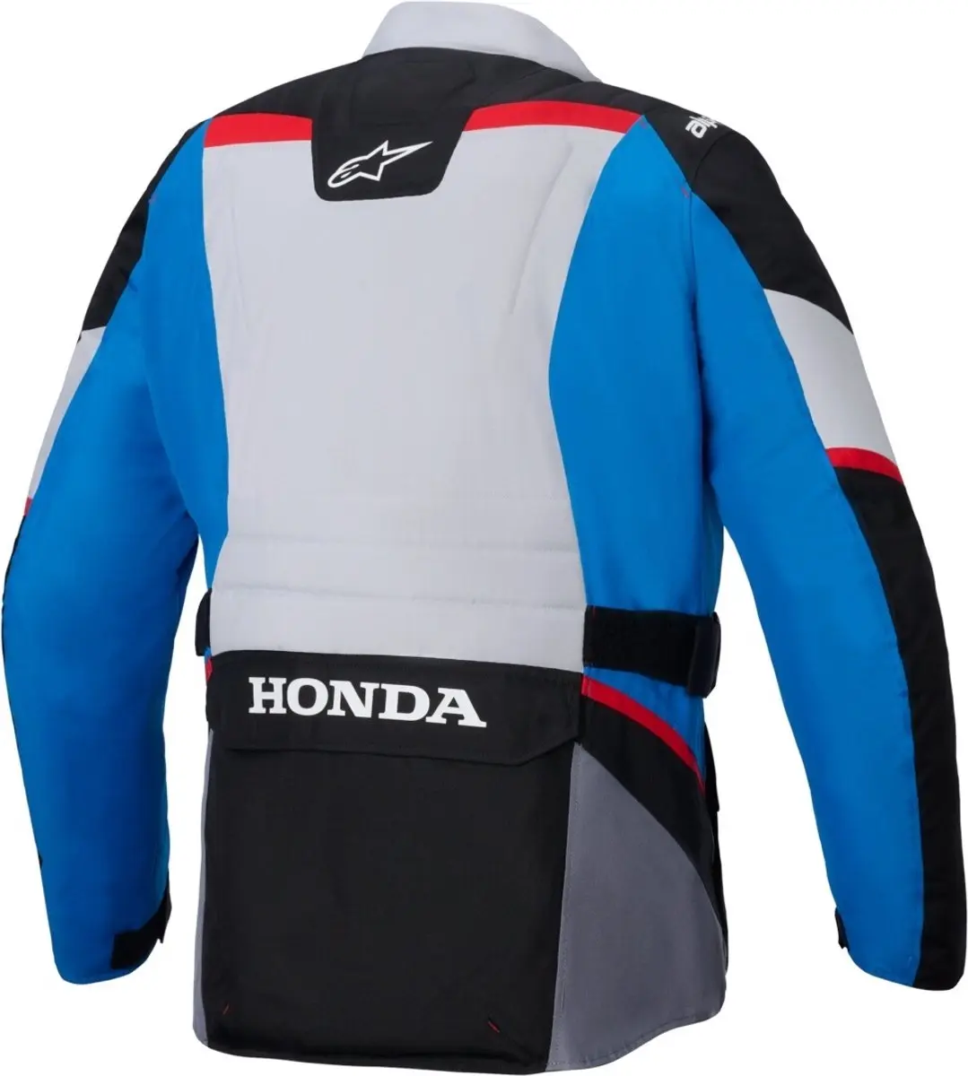 Alpinestars Honda ST-1 Waterdichte Motorjas - Zwart/grijs/blauw S