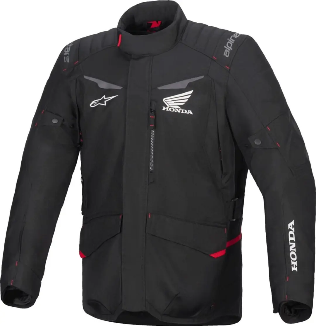 Alpinestars Honda ST-1 Waterdichte Motorjas - Zwart/grijs/blauw S