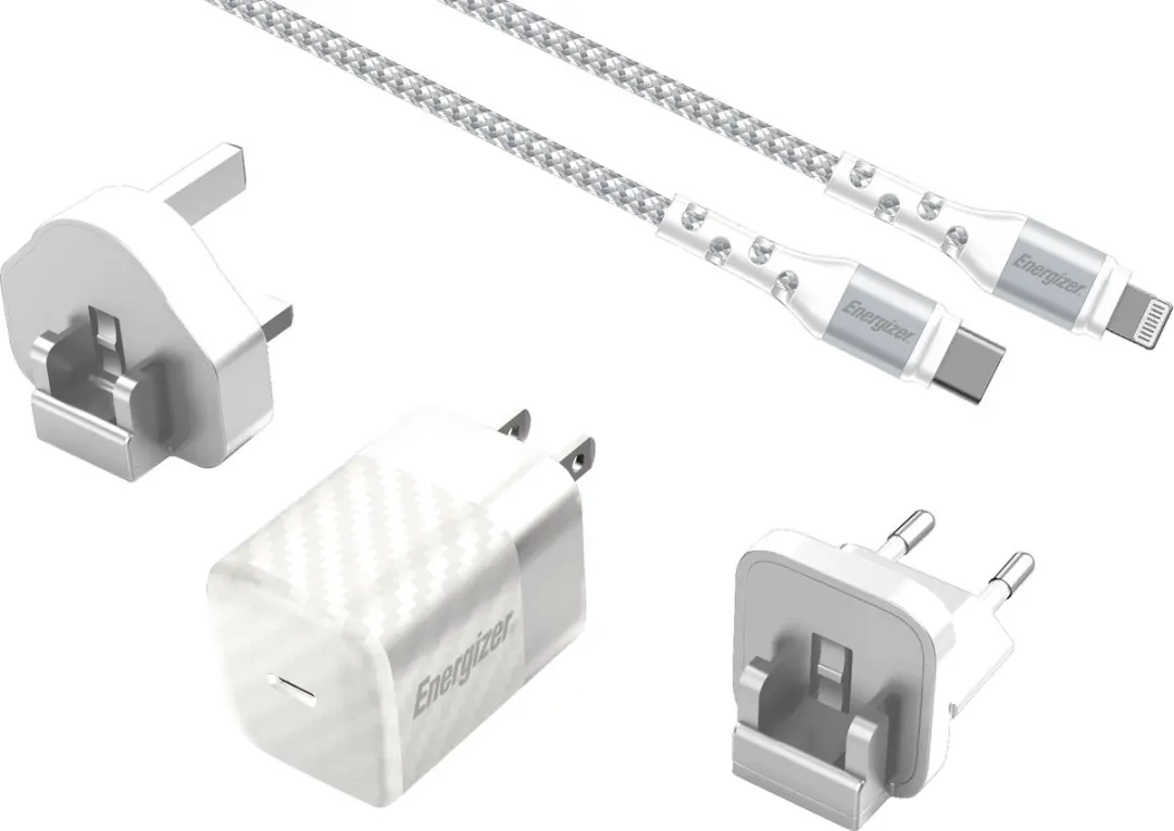 Energizer A20MUL Multi Plug Oplader 20W - US/UK/EU