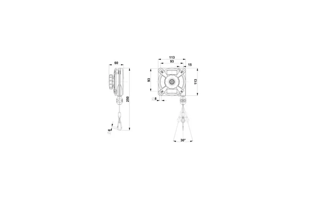 Zeca Veerbalancer ZC-631 1-2kg - Meerkleurig