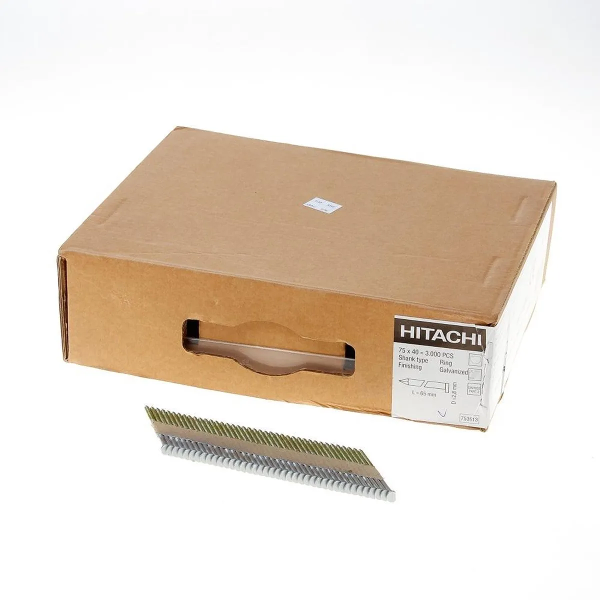 Hikoki 753613 Spijkers D-kop 2,8x65mm
