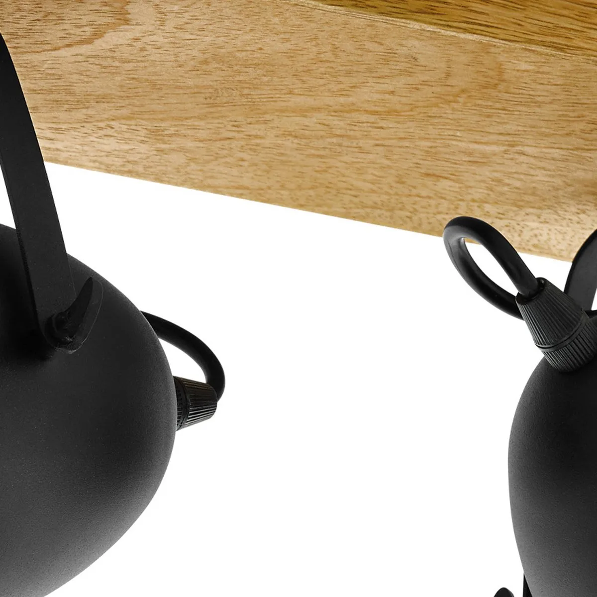 Eglo Gatebeck Wandlamp 2-lichts E14 Hout/Zwart