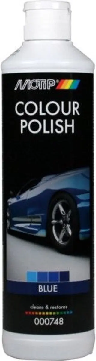 Motip Colour Polish Blauw 0.5L - afbeelding 6 van 6