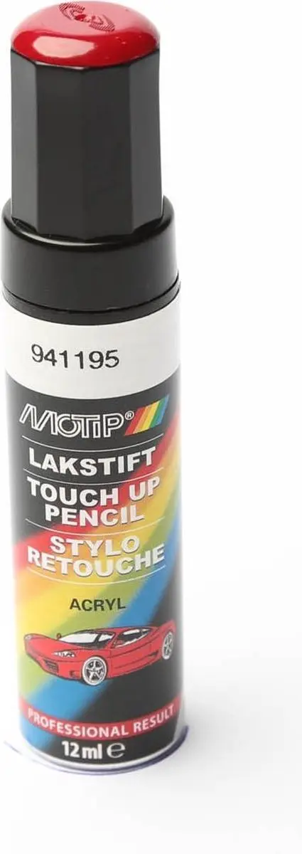 Motip Auto Lakstift Rood 12ml