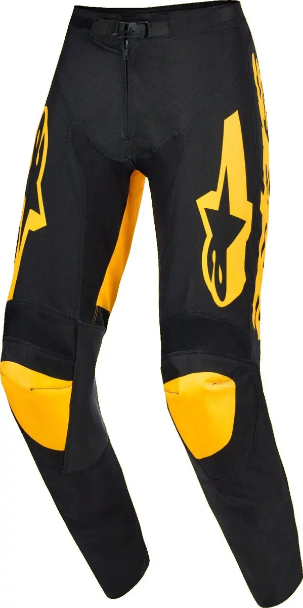 Alpinestars Racer Riway Motorcrossbroek Geel/Zwart