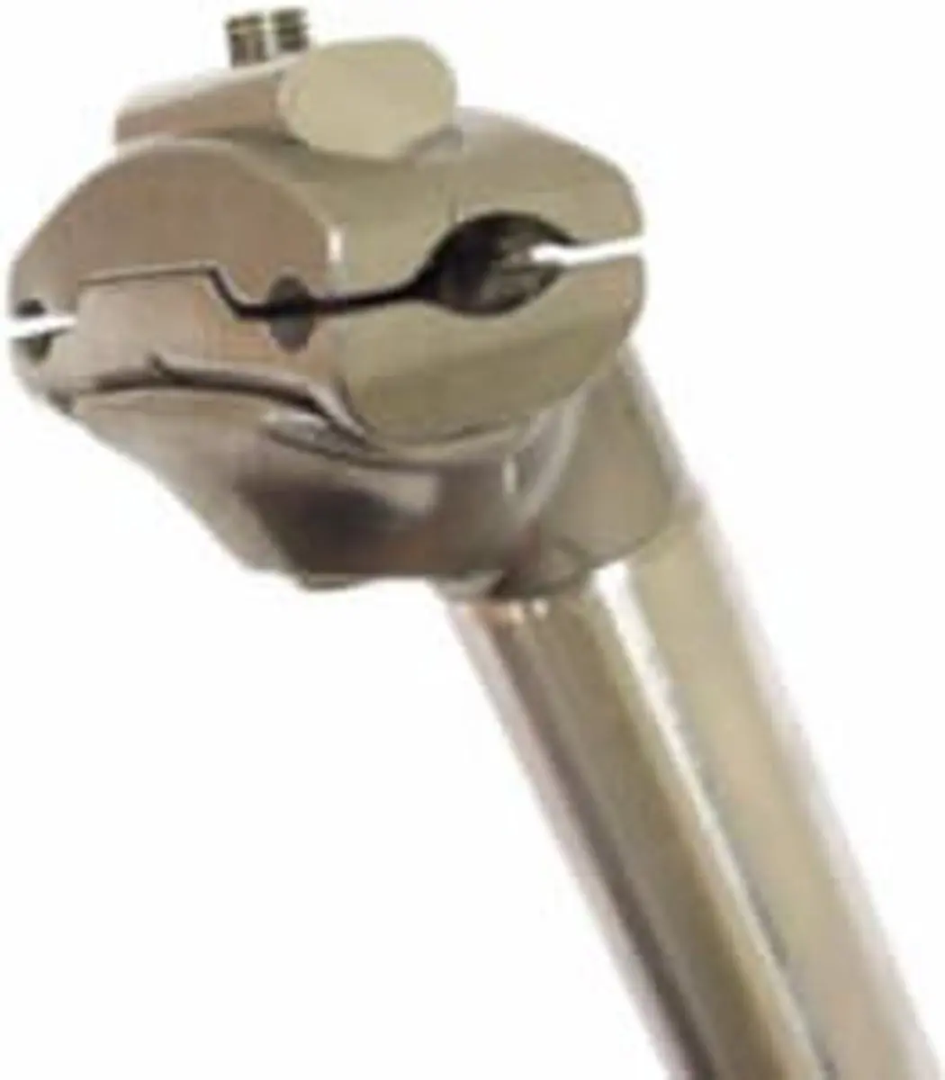 Zoom Zadelpen ATB 31,4 x 350mm Aluminium - Zilver