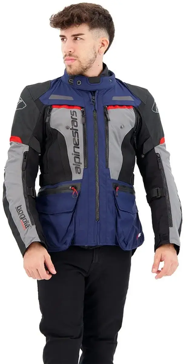Alpinestars Bogotá Pro Drystar Jas - XL - Donker Blauw/Zwart/Rood - afbeelding 6 van 6