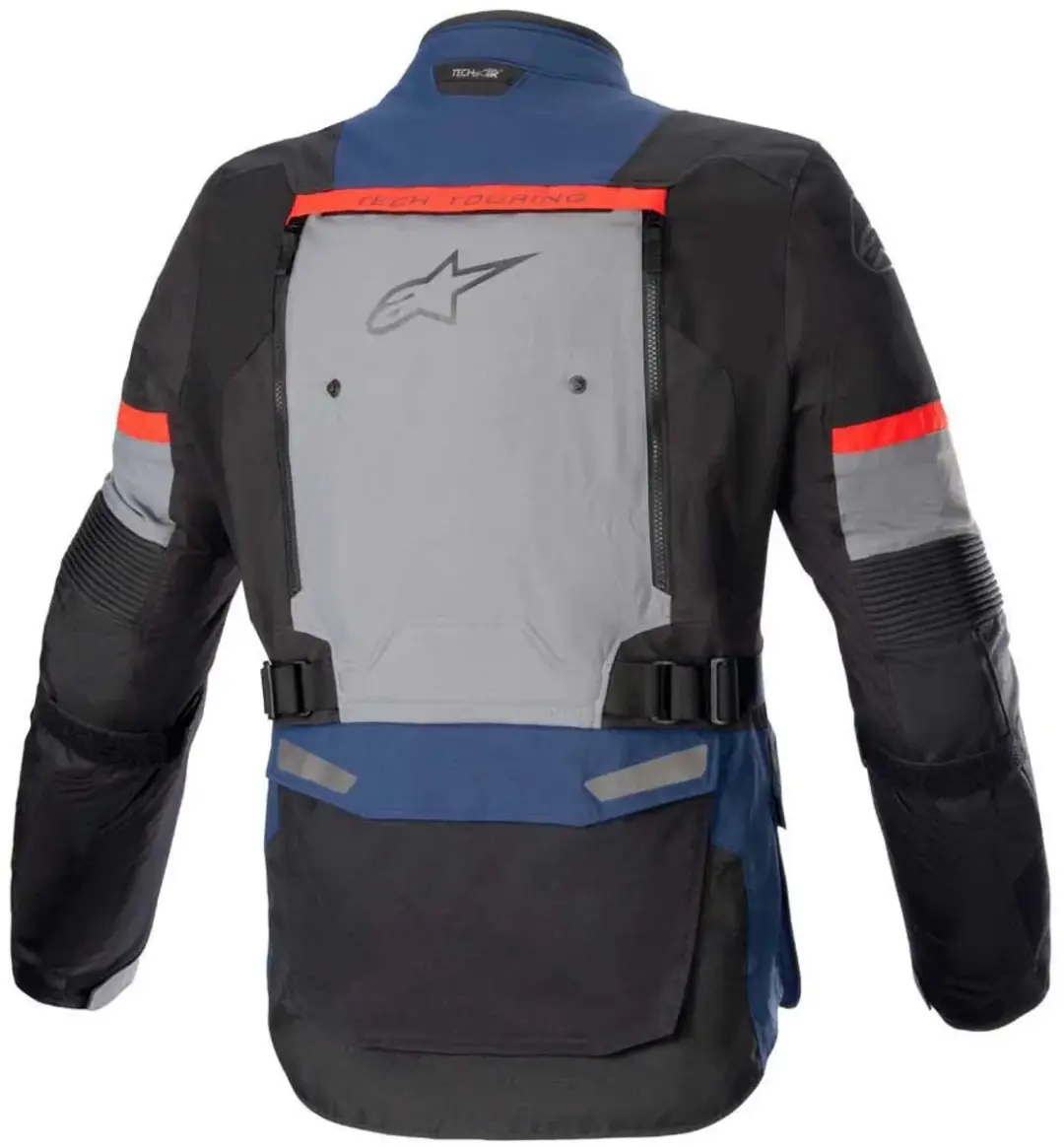 Alpinestars Bogotá Pro Drystar Jas - XL - Donker Blauw/Zwart/Rood