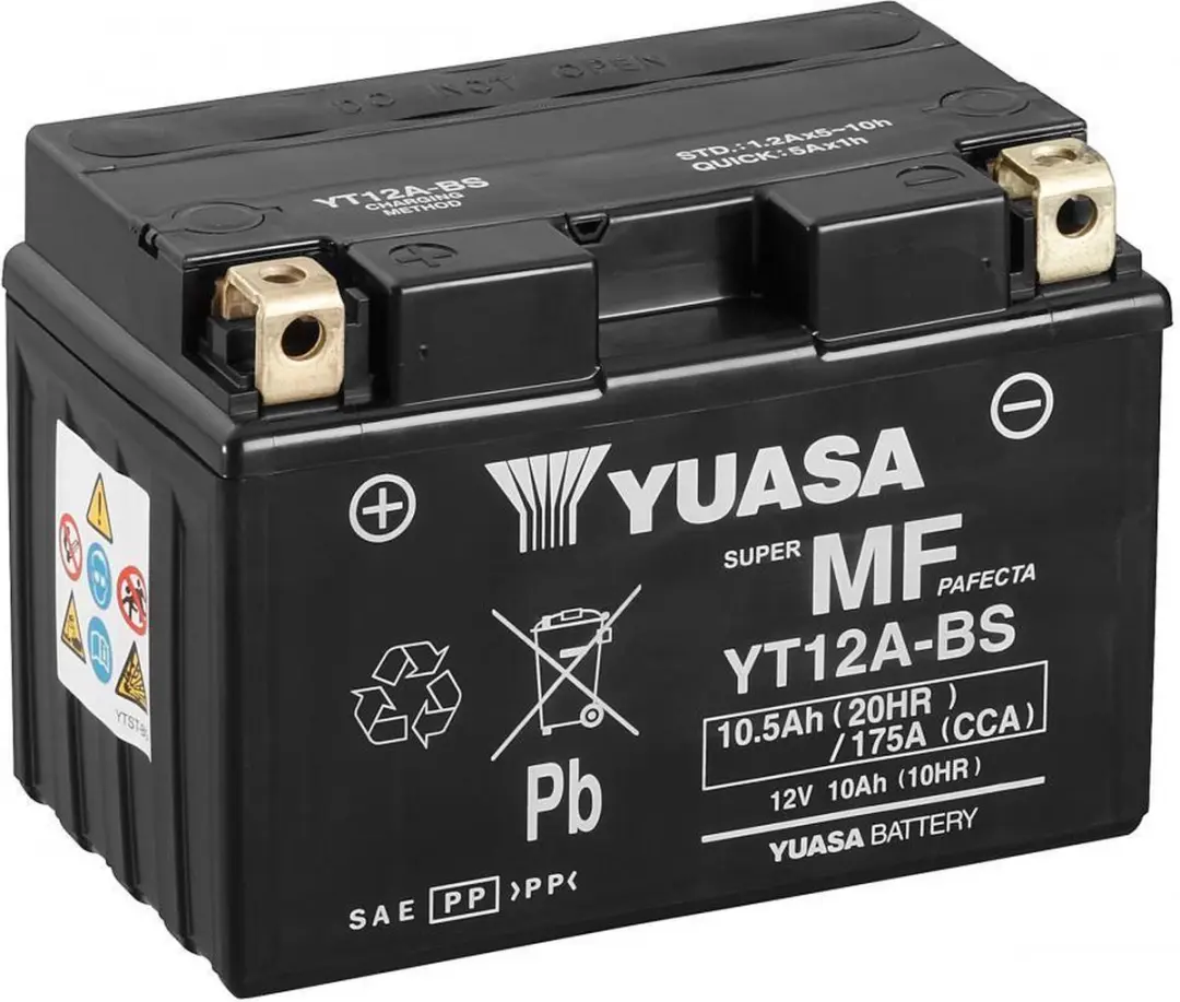 Yuasa YT12A-BS Motoraccu 12V 10.5Ah