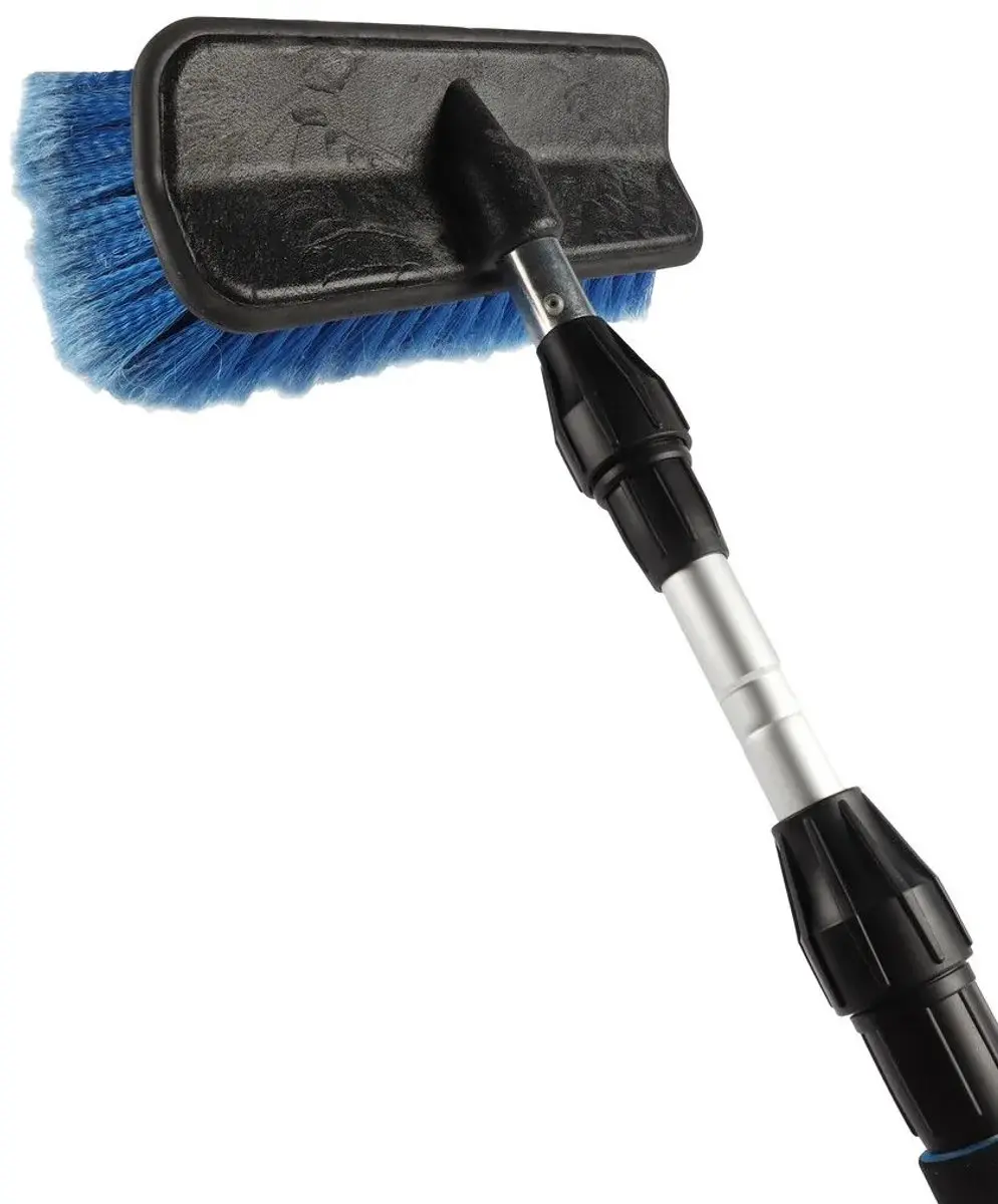 Talen Tools Wasborstel Opzetstuk 29cm - Blauw/Zwart