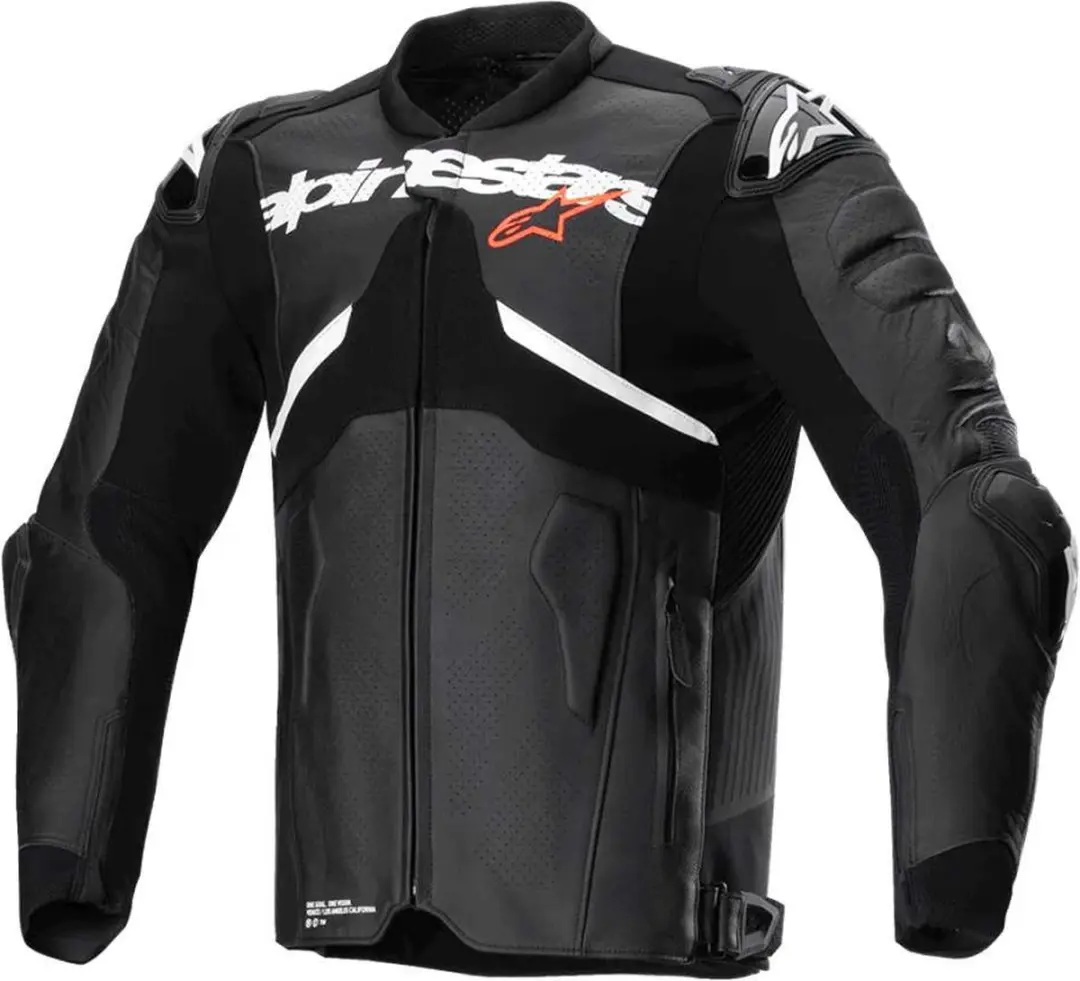Alpinestars Atem V5 Lederen Jas - Zwart/Wit