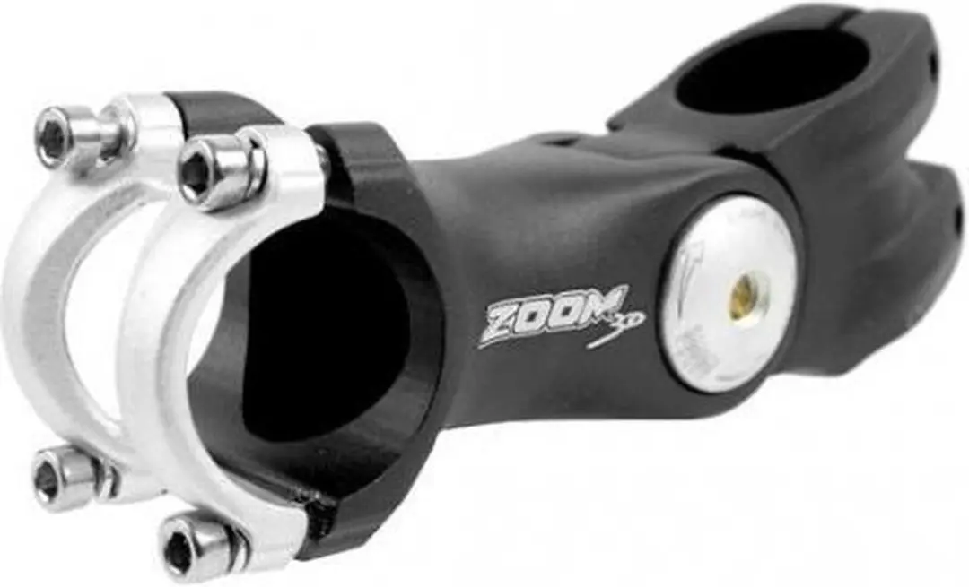 Zoom A-head Stuurpen 90mm - Verstelbaar - Zwart
