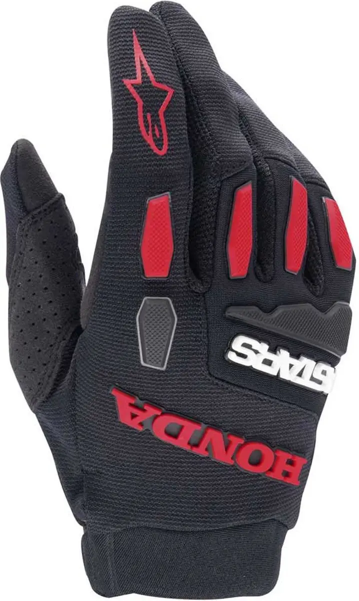 Alpinestars Honda Full Bore Handschoenen - Zwart/Rood 3XL - afbeelding 6 van 6