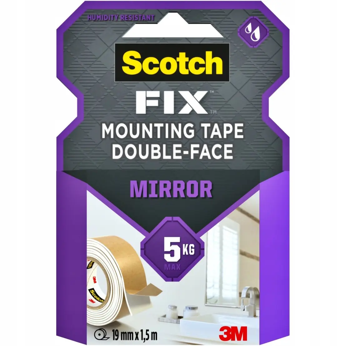 Sila Serie Dubbelzijdige Montagetape 19mm x 1,5m