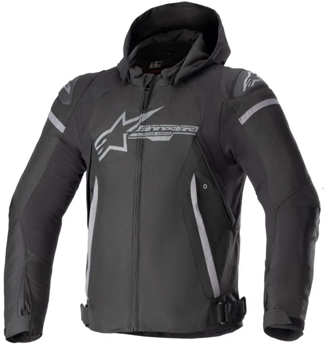 Alpinestars Zaca Waterproof Jas - Zwart/Grijs
