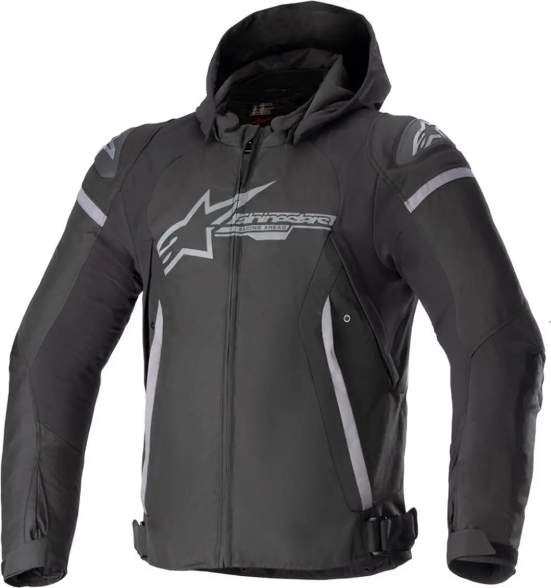 Alpinestars Zaca Waterproof Jas - Zwart/Grijs