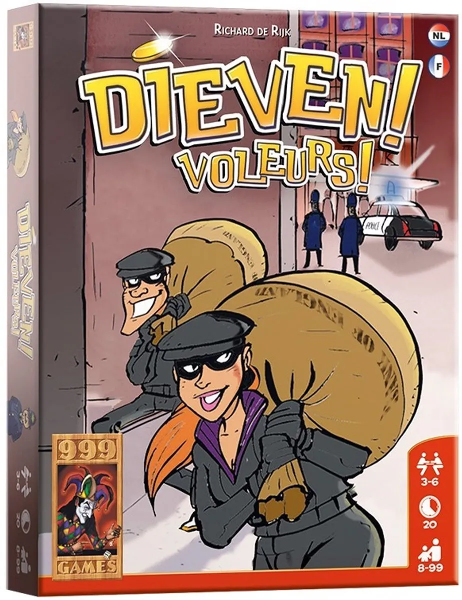 999 Games Dieven! Kaartspel - 3-6 Spelers