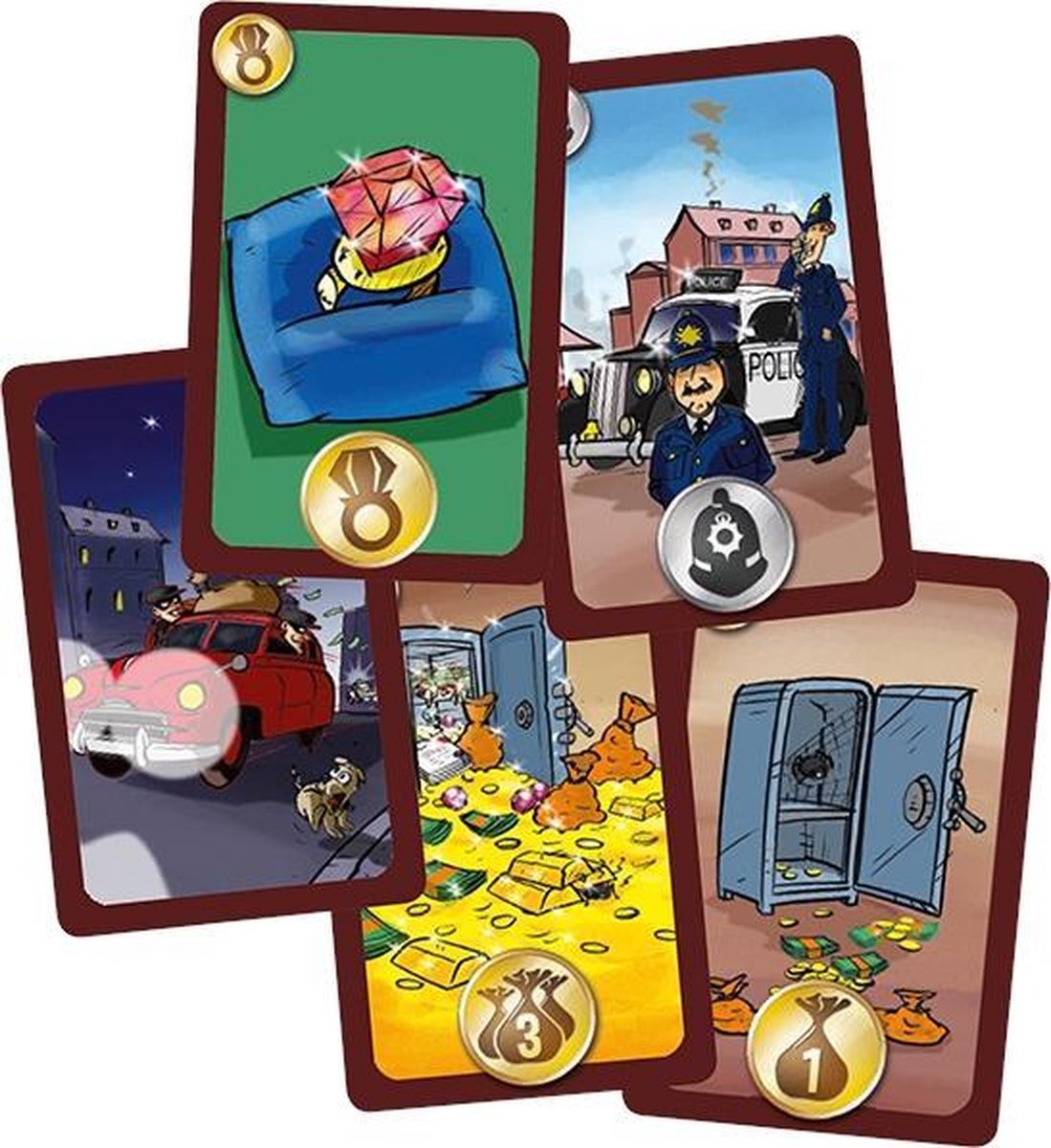 999 Games - Dieven! - Kaartspel