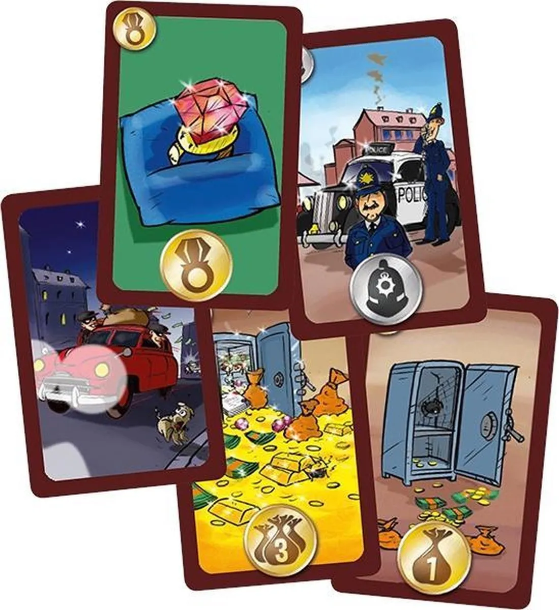 999 Games Dieven! Kaartspel - 3-6 Spelers