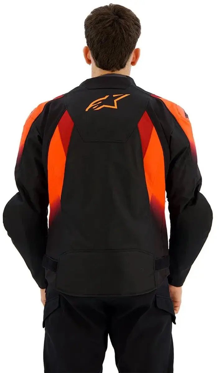 Alpinestars T-SP 1 V2 Waterproof Jas - Zwart/Rood/Fluo 3XL