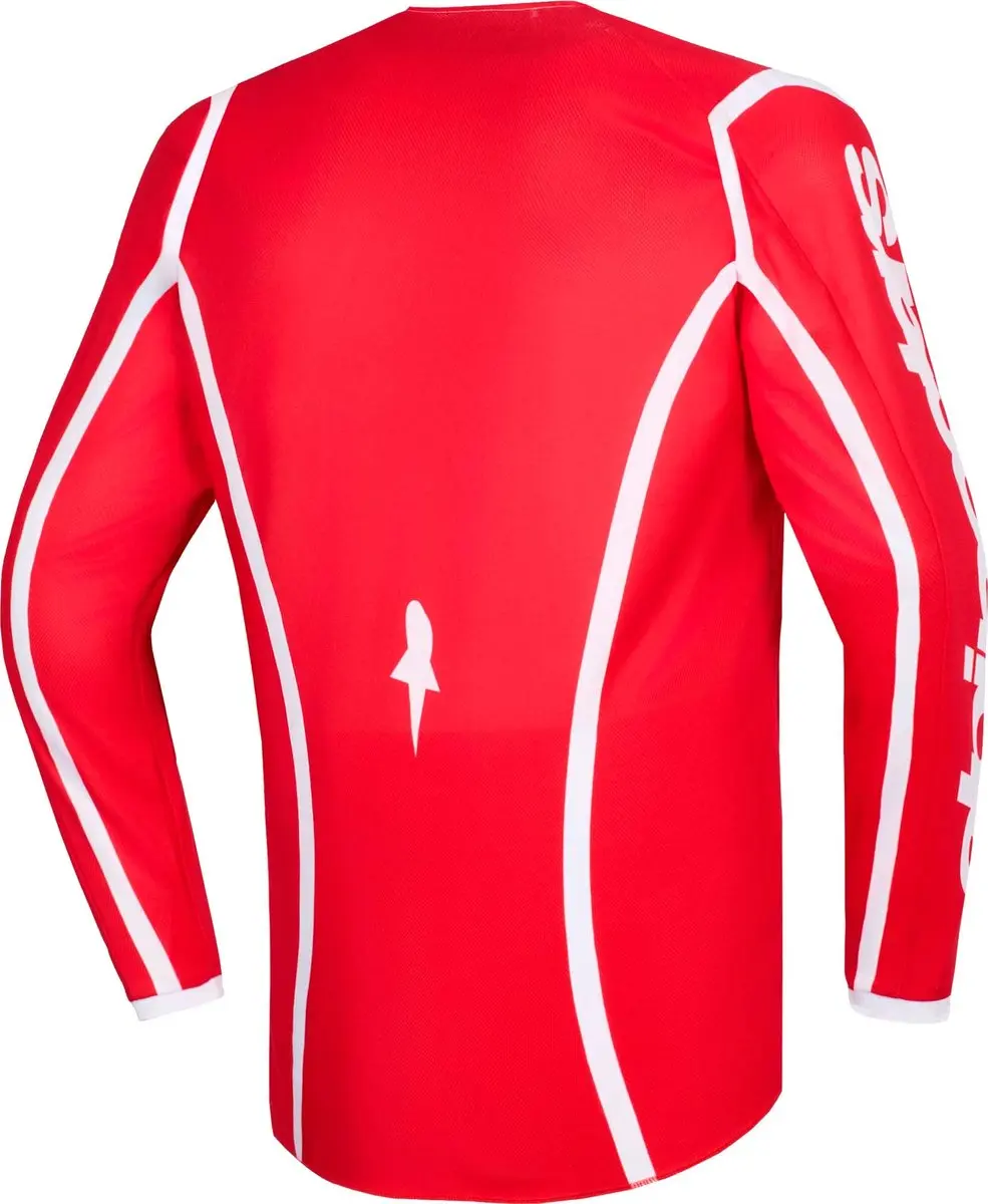 Alpinestars Fluid Apex Motorcross Trui - Zwart/Grijs L