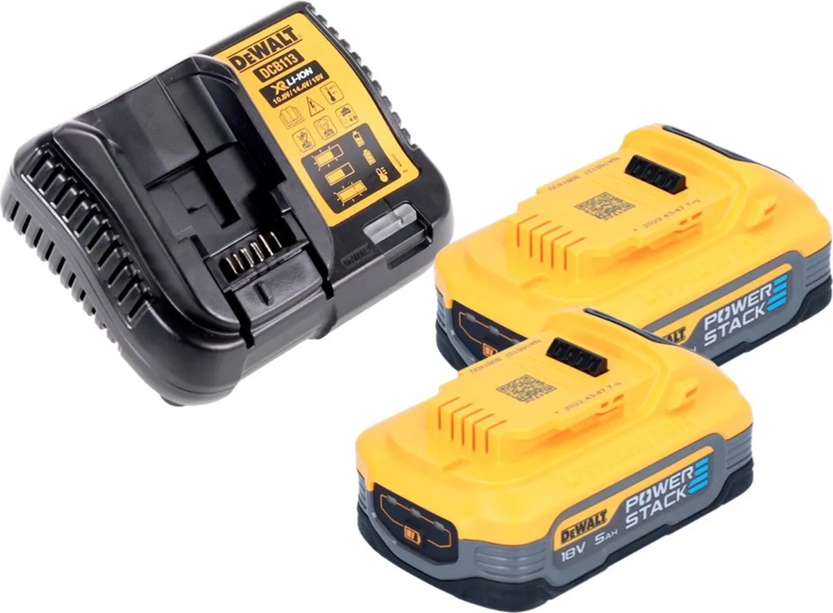 DeWalt DCF 887 H2 Accu-slagmoersleutel 18V 205Nm - 2x Powerstack 5.0Ah