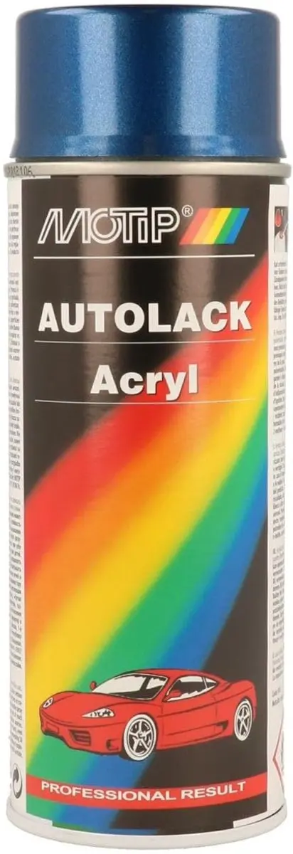 Motip Autolak Spuitbus Blauw 400ml