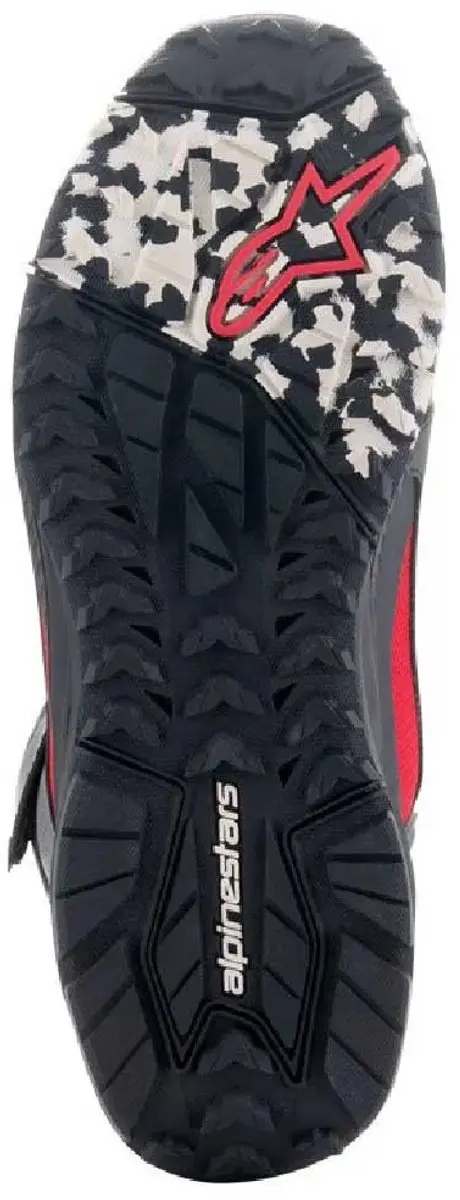 Alpinestars Speedstreet Motorschoenen 42 - Zwart/Ecru/Rood