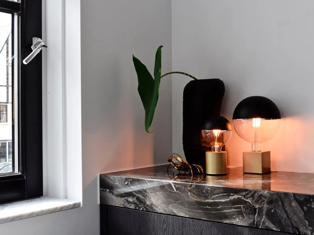 Calex Industrieel Tafellamp E27 Goud