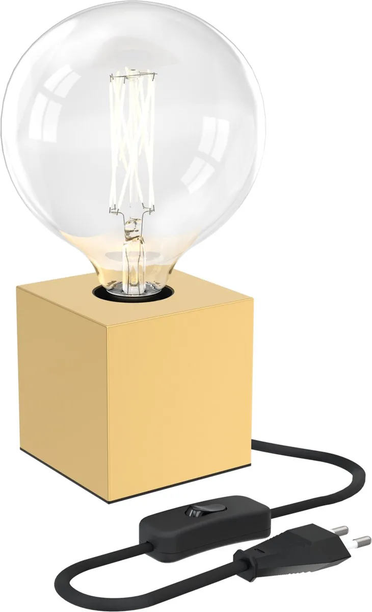Calex Industrieel Tafellamp E27 Goud