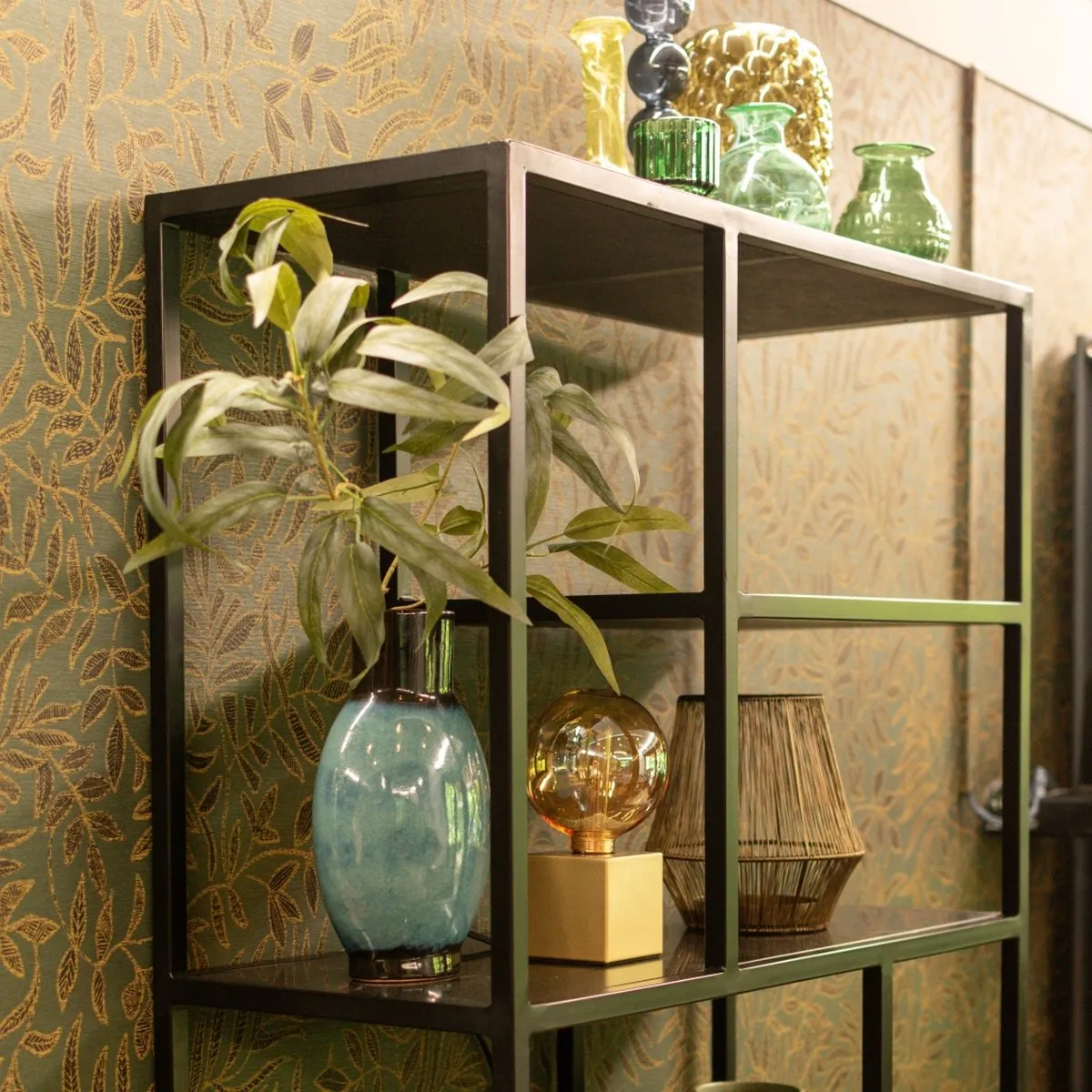 Calex Industrieel Tafellamp E27 Goud - afbeelding 6 van 6
