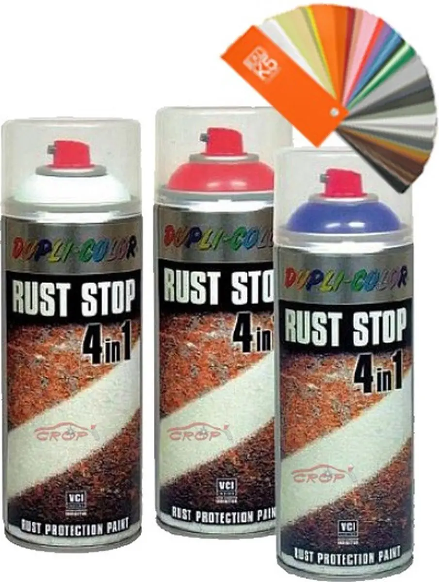 Motip DupliColor Rust Stop Spuitbus 400ml - Antraciet